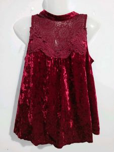 BEAUTIFUL VELVET TOP