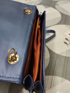 Stylish Blue Crossbody Bag