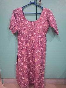 Floral Print Kurta