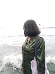 Aesthetic Dark Green Shirt