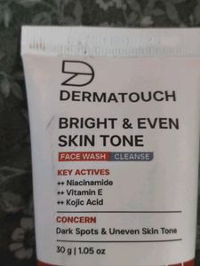 derma touch face wash