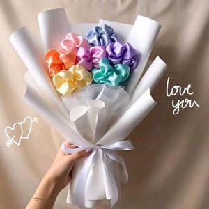 Satin Ribbon Flower Bouquet