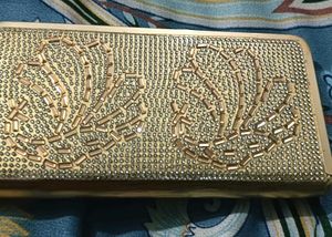 Golden Colour New Clutch