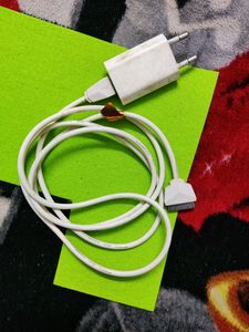 iPhone With Charger