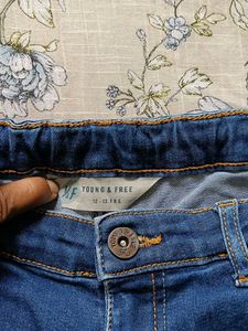 Dark Wash Denim Shorts