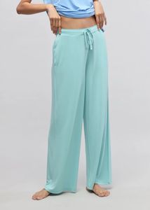 AQUA FLARED PAJAMA SET