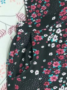 Floral Pinafore Dress