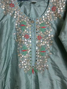 Elegant Embroidered Suit