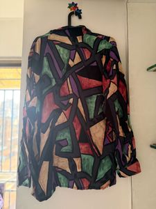 Abstract Print Shirt