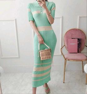 MINT GREEN KNIT DRESS