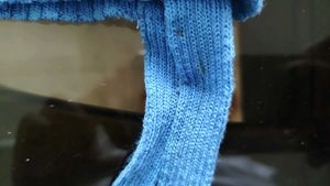 Blue y2k Tank Sweater