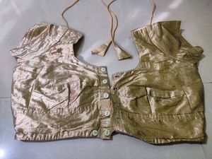 50% Off Gleaming Golden Blouse