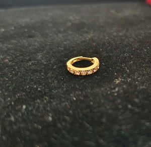 pure gold nose pin