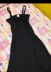 H&amp;M tie knot Midi Slip Dress 👗