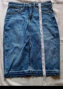 Denim Mini Skirt