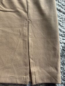 bonkers Tan Mini Skirt