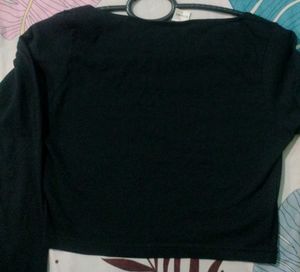 Black Long Sleeve Top