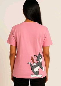 Pink Tee | T-shirt For Women | TOM &amp; Jerry