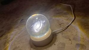 Galaxy Crystal Ball Lamp