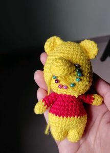 Pooh bear amigurumi toy crochet