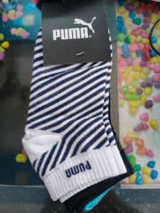 Puma Striped Socks (Fayda Deal)