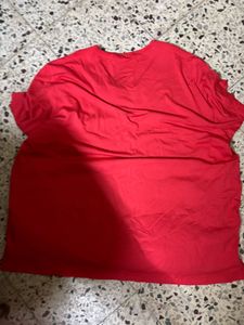 Red Embellished Top