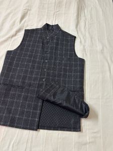 🆕Men's Pure Wool Indian Traditional Nehru Jacket