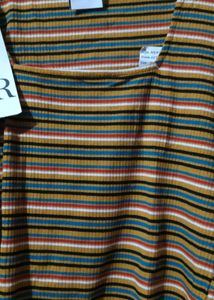 Striped Long Sleeve Top
