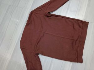 Burgundy Long Sleeve Pullover