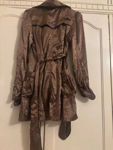 Chemistry Brown Trench Coat