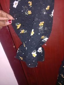 Deep Neck Cute Frock