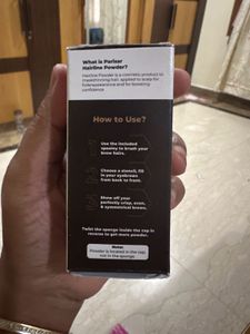 Parisar Hairline Powder - Dark Black