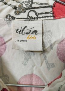 Front Open Dress For Girl