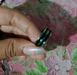 Striped Fashion Ring