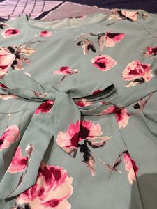 Floral cute one piece
