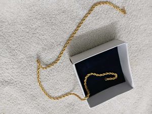 Gold Tone Chain Necklace