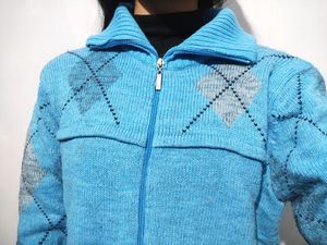 Blue Woolen Sweater