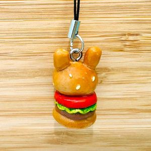 Kawaii Bunny Burger Charms🍔🐰