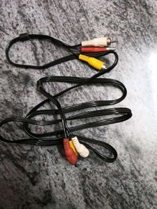 Av Cable And Free Lan Wire