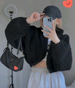 Black Bomber Jacket