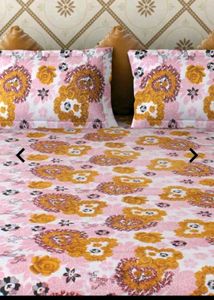 Bedsheet With Pillow Cover