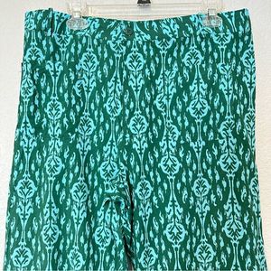 Zara Patterned Wide-Leg Pants