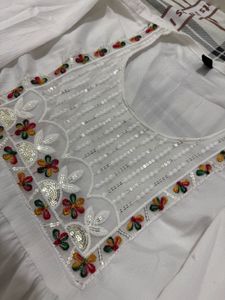 White Long Sleeve Dress