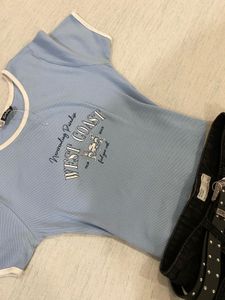 Baby Blue Tee