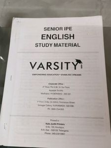 Inter 2ndyear Fast Track Material Xerox,Etc