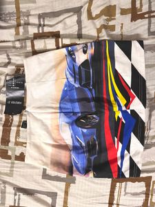 Racer Graphic Mini Skirt