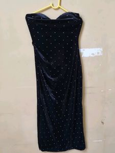 Velvet Tube Dress