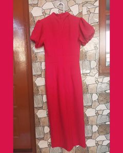 Elegant Red Qipao dress