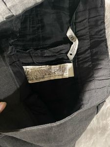 Zara Pleated Tapered Pants
