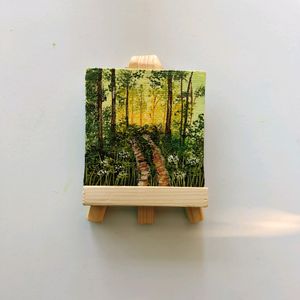 Beautiful forest View Painting